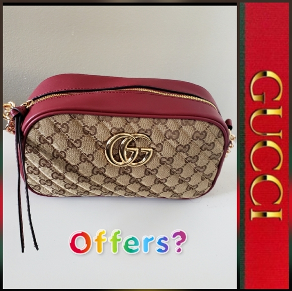 Gucci Handbags - 🌺Authentic 🌺 Gucci Marmount Crossbody Bag
